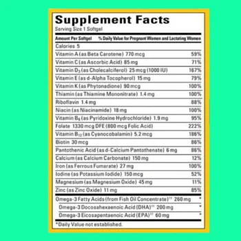 Nature Made Prenatal Multi + DHA