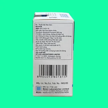 Ricovir 300mg 5 Ricovir 300mg