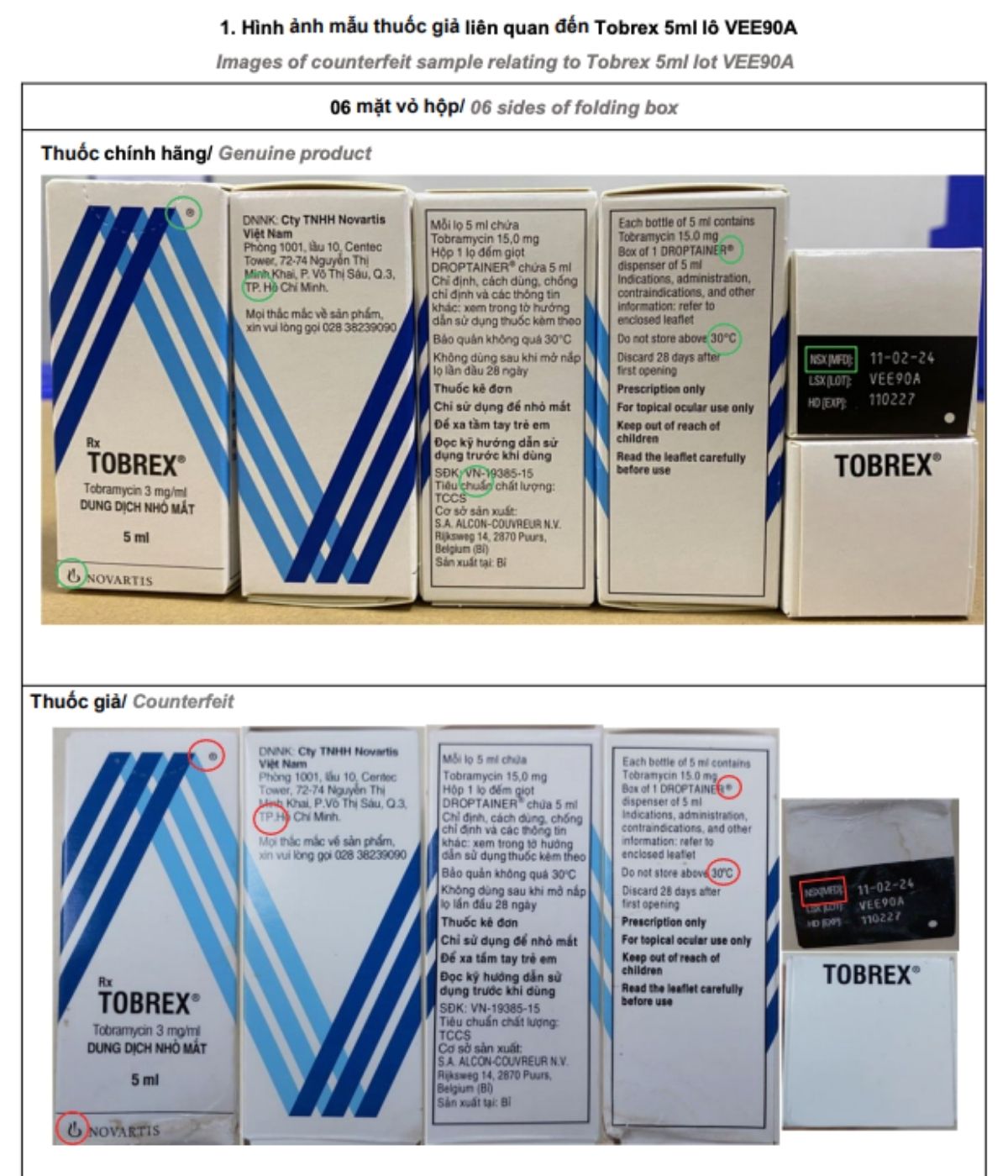 Tobrex 5ml 28 Thuốc Tobrex 5ml VEE90A