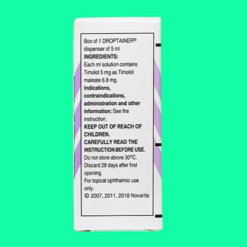 Timolol Maleate Eye Drops 0.5%