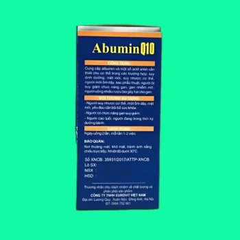 Viên uống Abumin Q10