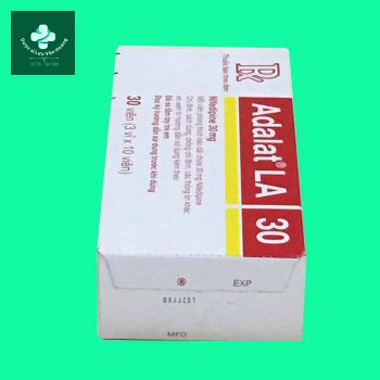 Adalat LA 30mg 4 adalat la 30mg