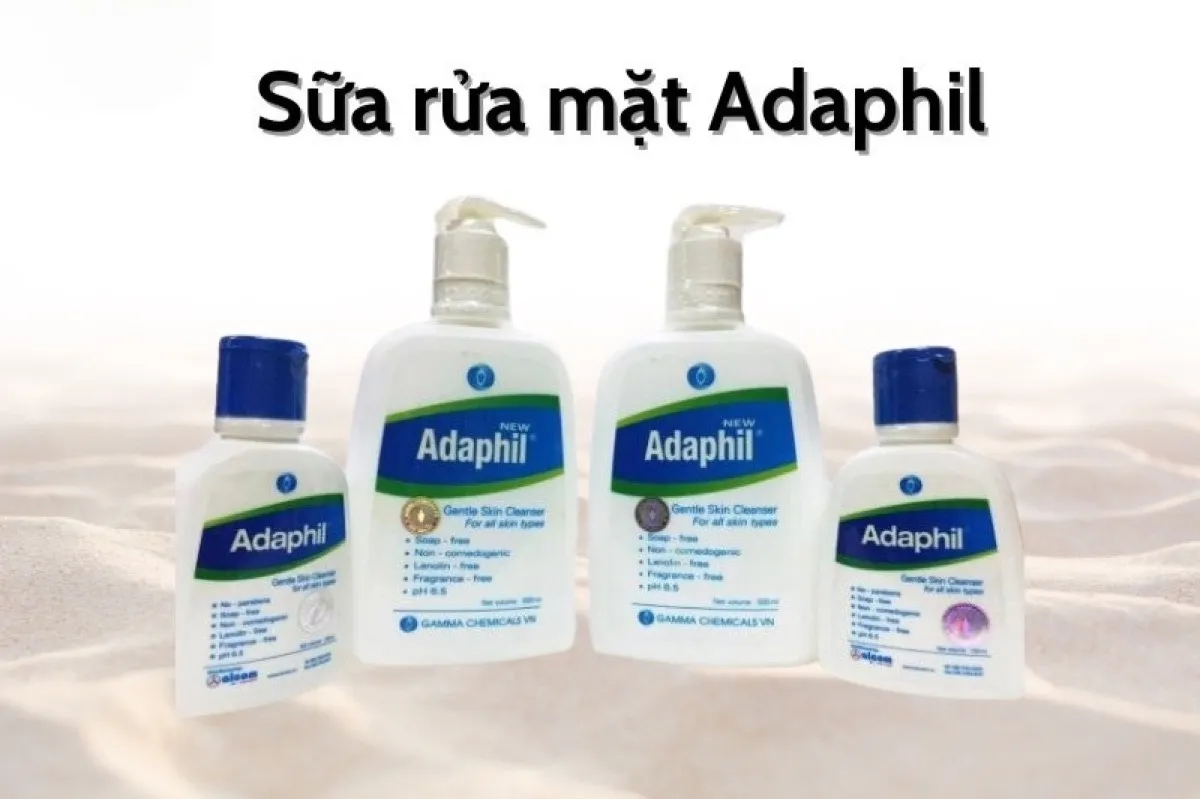 Sữa rửa mặt Adaphil