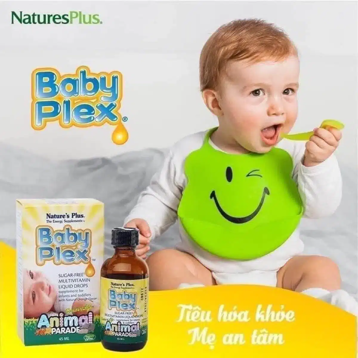 Baby Plex 60ml 20 Baby Plex 60ml cung cấp vitamin thiết yếu cho trẻ sơ sinh và trẻ nhỏ