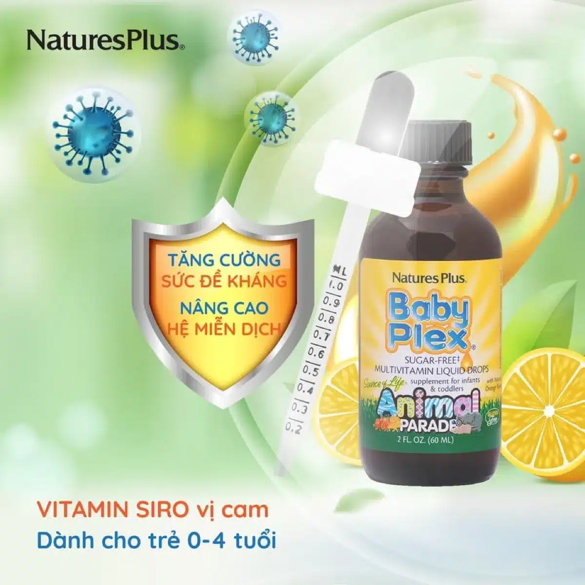 Baby Plex 60ml 21 Baby Plex 60ml cung cấp vitamin thiết yếu cho trẻ nhỏ