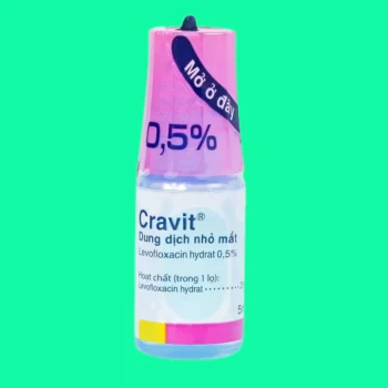 Cravit 0.5% 14 Thuốc nhỏ mắt Cravit 0.5%