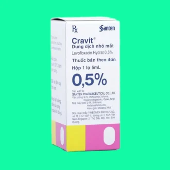 Cravit 0.5% 4 Thuốc nhỏ mắt Cravit 0.5%