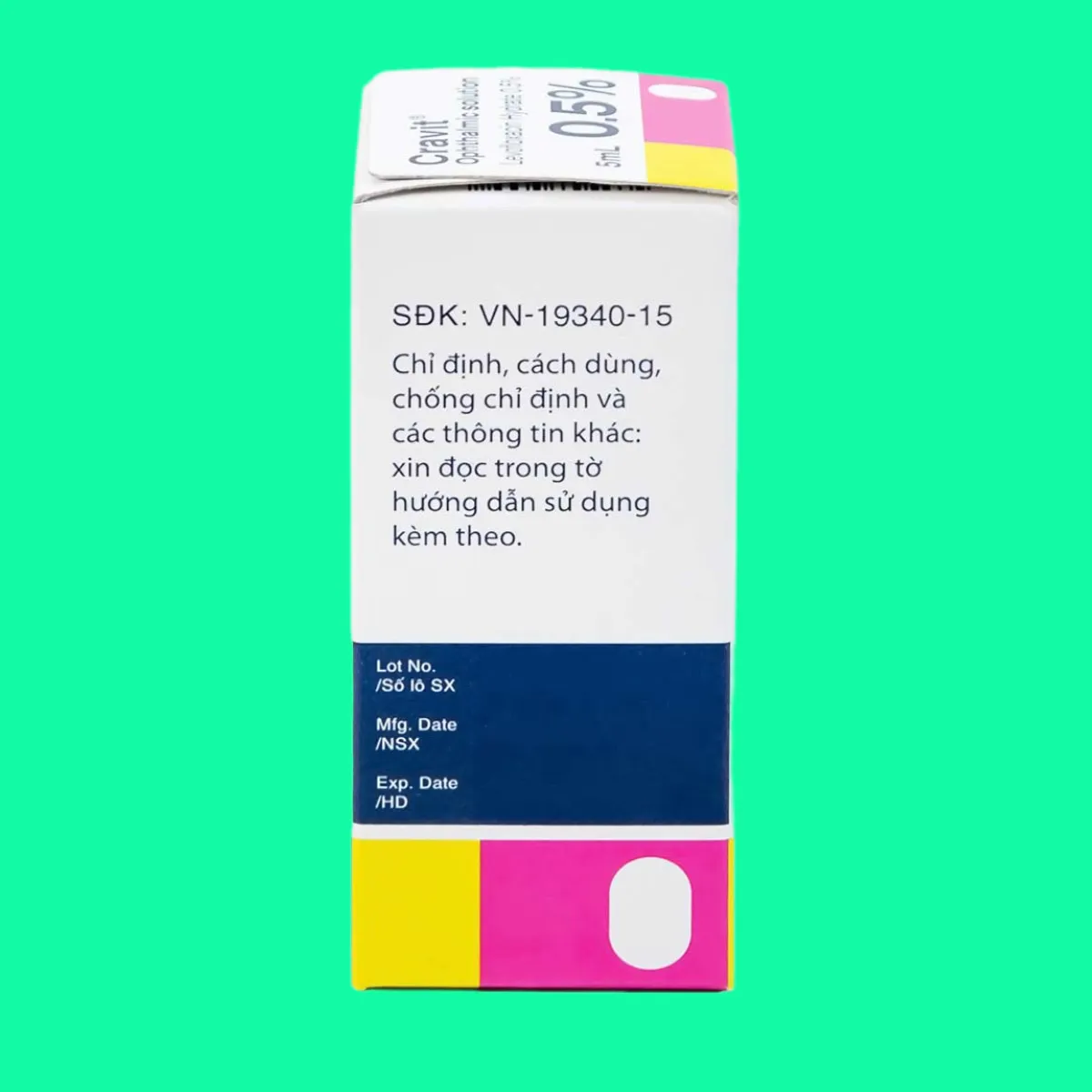 cravit-8 Thuốc nhỏ mắt Cravit 0.5%