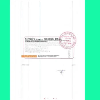 Ferricure 100mg/5ml 15 Thuốc Ferricure 100mg/5ml