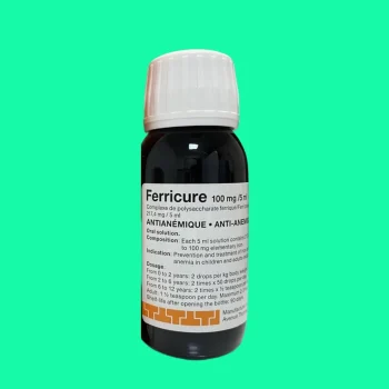Ferricure 100mg/5ml 4 Thuốc Ferricure 100mg/5ml
