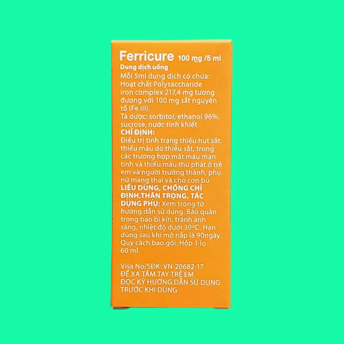 ferricure-100mg-5ml-4 Thuốc Ferricure 100mg/5ml