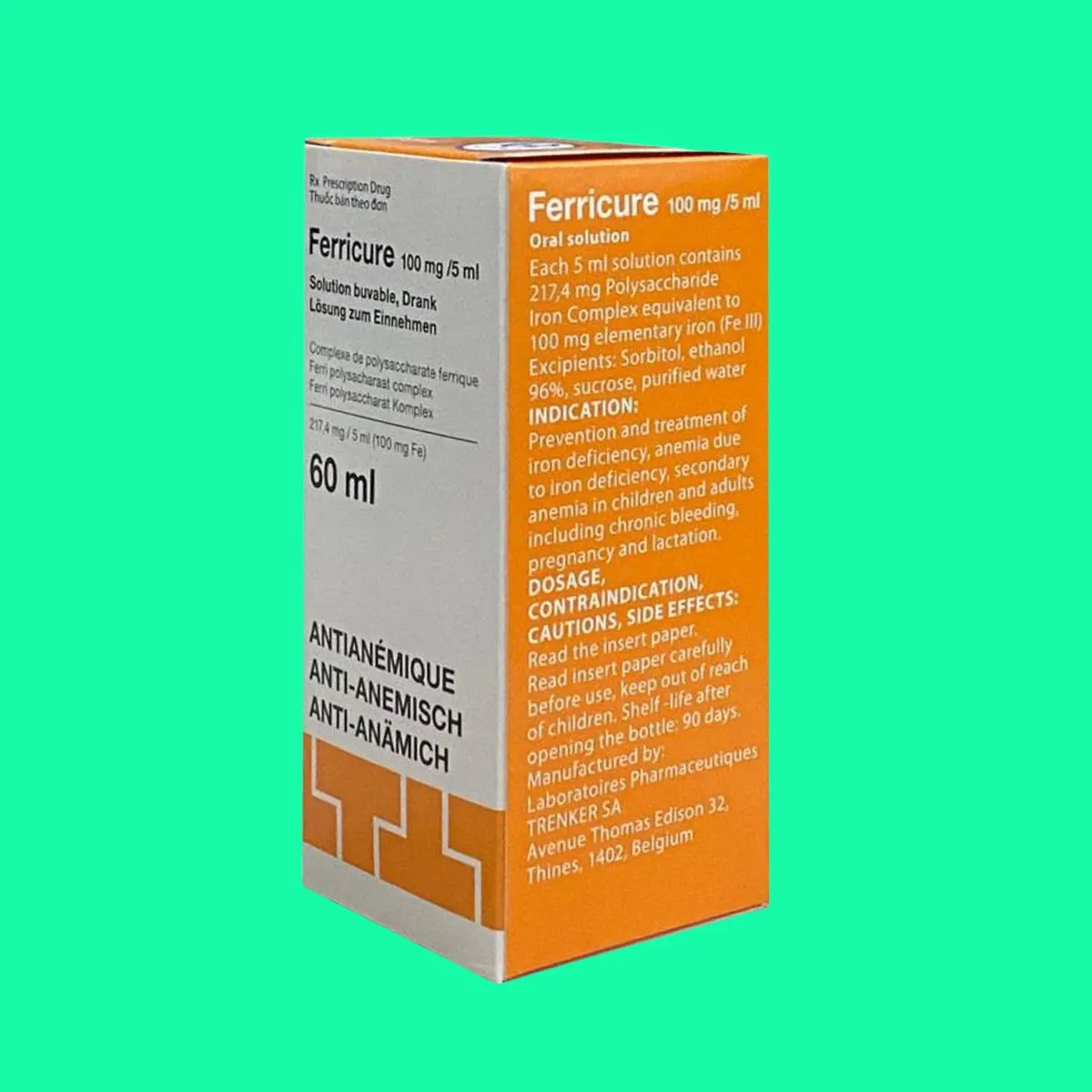 ferricure-100mg-5ml-5 Thuốc Ferricure 100mg/5ml