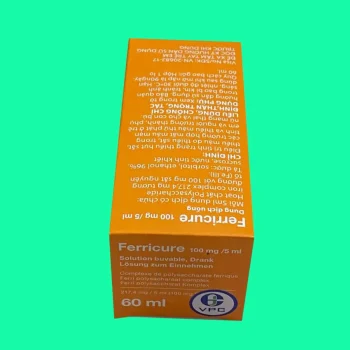 Ferricure 100mg/5ml 11 Thuốc Ferricure 100mg/5ml