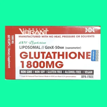 GLUTATHIONE 1800MG VIBRANT 2 Viên uống Glutathione 1800mg Vibrant