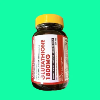 GLUTATHIONE 1800MG VIBRANT 6 Viên uống Glutathione 1800mg Vibrant