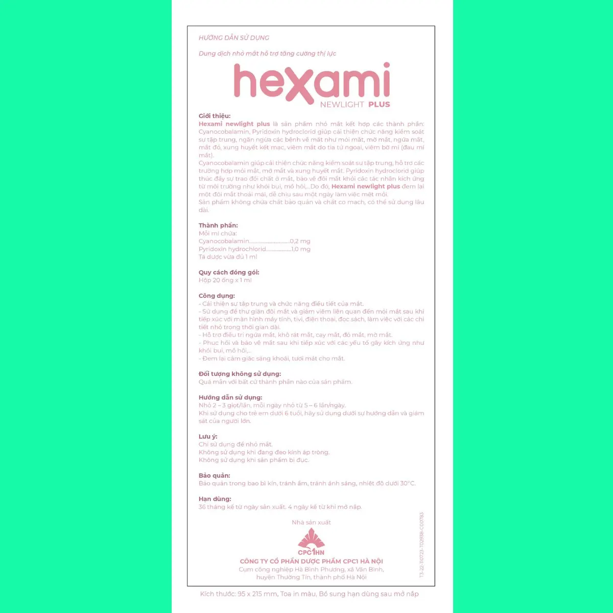 hexami-newlight-plus-6 Nước Nhỏ Mắt Hexami Newlight Plus