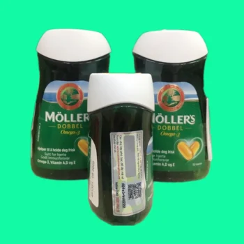Viên uống dầu gan cá tuyết Möller’s Dobbel Omega 3