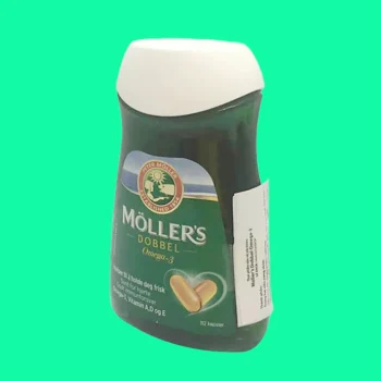 Viên uống dầu gan cá tuyết Möller’s Dobbel Omega 3