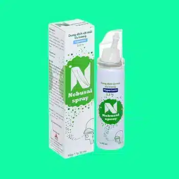 Xịt mũi Nebusal Spray 2.3% chai 50ml