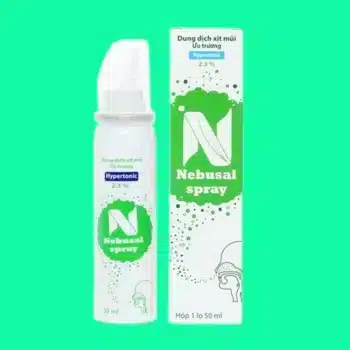 Xịt mũi Nebusal Spray 2.3% chai 50ml