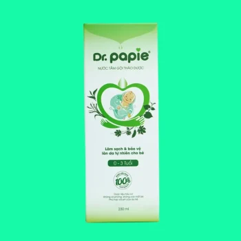 Nước tắm gội thảo dược Dr Papie