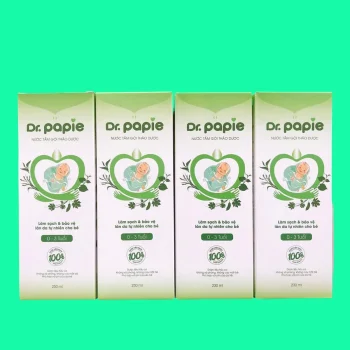 Nước tắm gội thảo dược Dr Papie