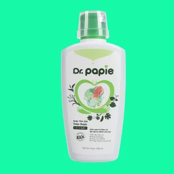 Nước tắm gội thảo dược Dr Papie