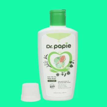 Nước tắm gội thảo dược Dr Papie