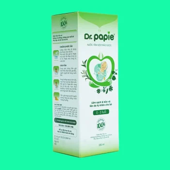 Nước tắm gội thảo dược Dr Papie
