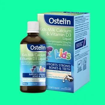 Ostelin Kids Milk Calcium and Vitamin D3 Liquid