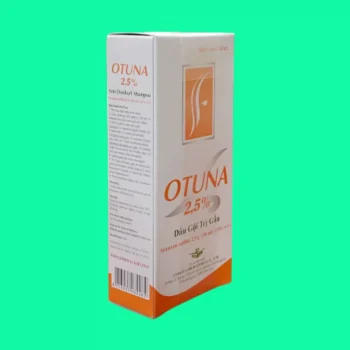 Dầu gội Otuna 2.5% 1 Dầu gội trị gàu Otuna 2,5%