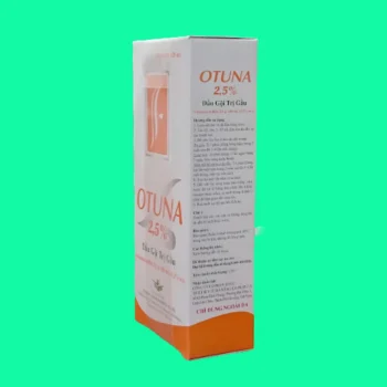 Dầu gội Otuna 2.5% 2 Dầu gội trị gàu Otuna 2,5%