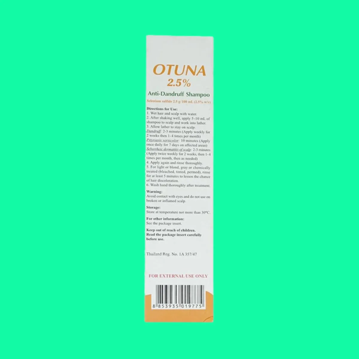 otuna-2-5-8 Dầu gội trị gàu Otuna 2,5%