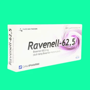Ravenell-62,5 1 Thuốc Ravenell 62,5mg