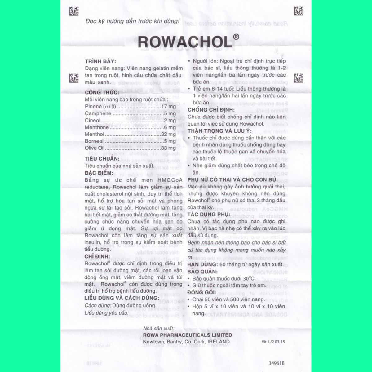 rowachol-35 Thuốc Rowachol