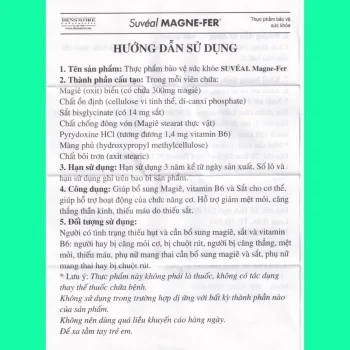 Suvéal Magne-Fer 11 Suveal Magne-Fer