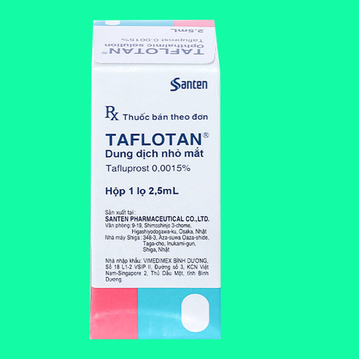 taflotan-2 Dung dịch nhỏ mắt Taflotan 0.0015%