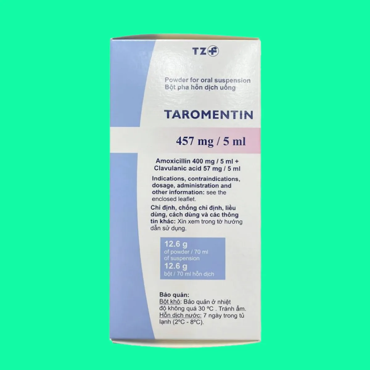taromentin-457mg-5ml-10 Thuốc Taromentin 457mg/5ml
