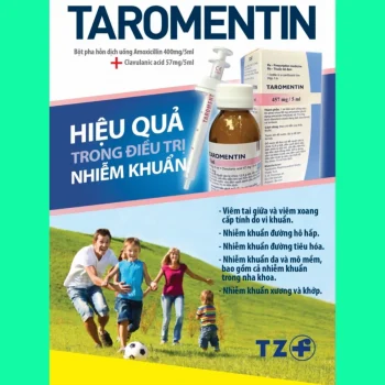 Taromentin 457mg/5ml 14 Thuốc Taromentin 457mg/5ml
