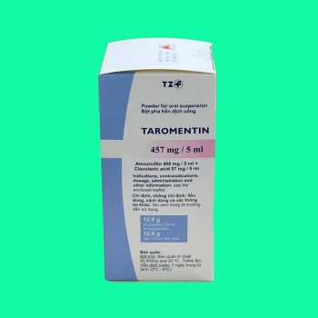Taromentin 457mg/5ml 5 Thuốc Taromentin 457mg/5ml