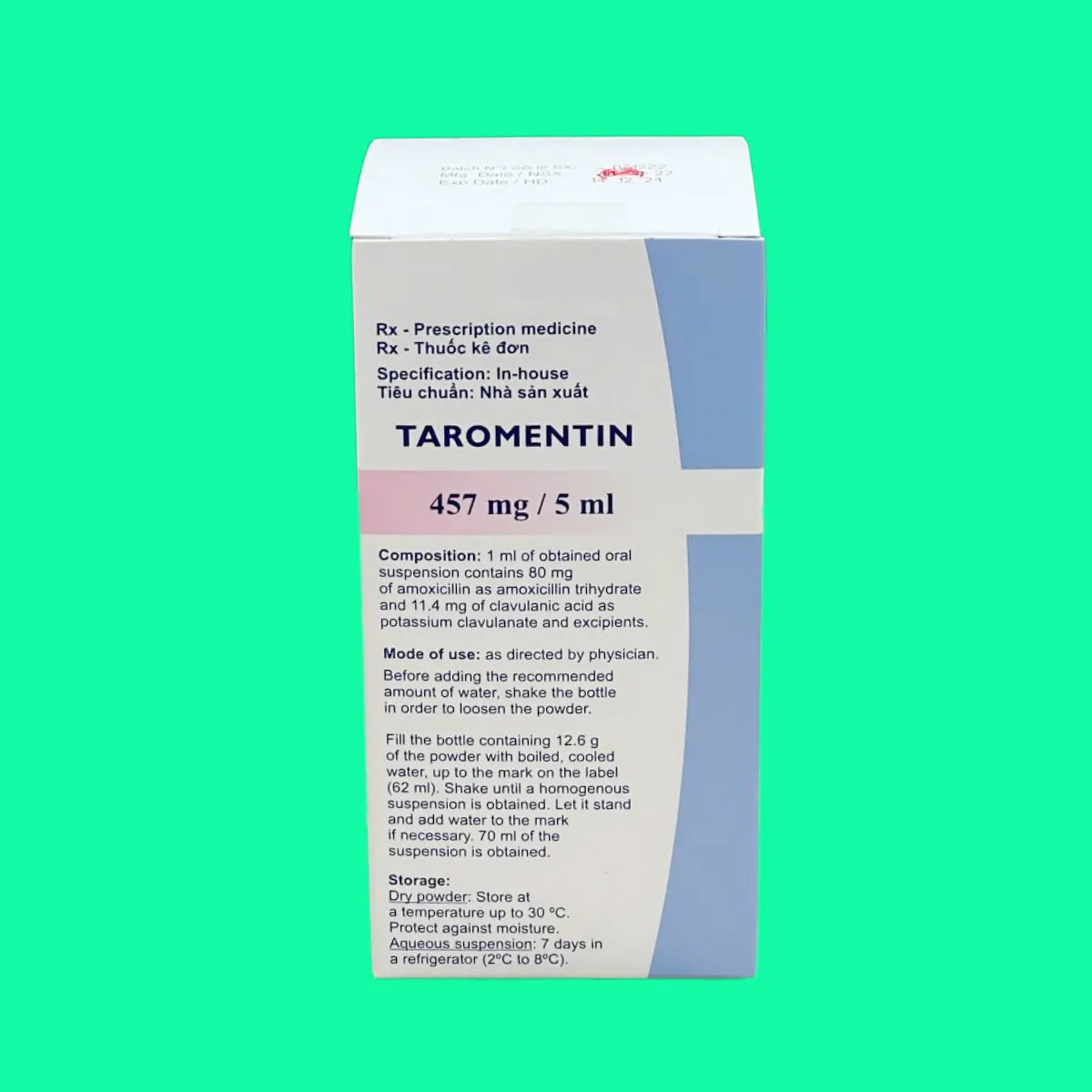 taromentin-457mg-5ml-8 Thuốc Taromentin 457mg/5ml