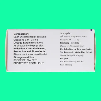 thuốc Clozapyl-25