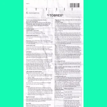 Tobrex 5ml 15 Thuốc Tobrex 5ml