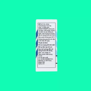 Tobrex 5ml 11 Thuốc Tobrex 5ml