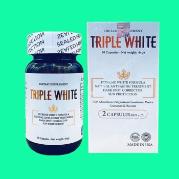 Viên uống trắng da Triple White