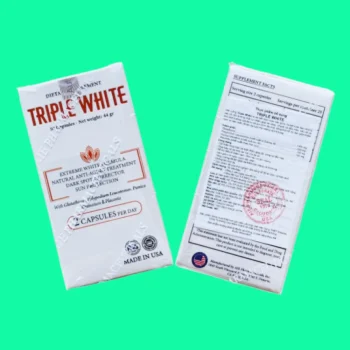 Viên uống trắng da Triple White