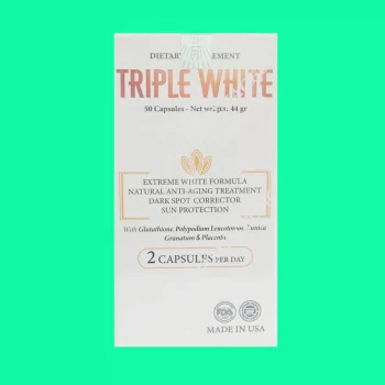 Viên uống trắng da Triple White