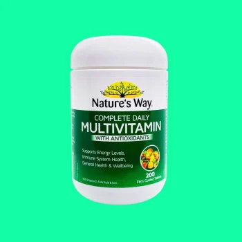 Nature’s Way Complete Daily Multivitamin With Antioxidants
