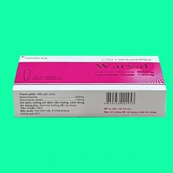 Waryal 500mg/100mg 1 waryal 0