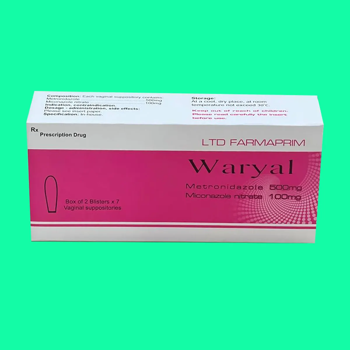 waryal Thuốc Waryal 500mg/100mg